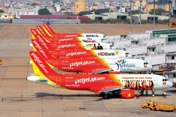 Doanh thu, lợi nhuận Vietjet tăng trưởng mạnh