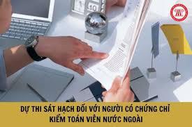 Điều kiện dự thi chứng chỉ Kiểm toán viên