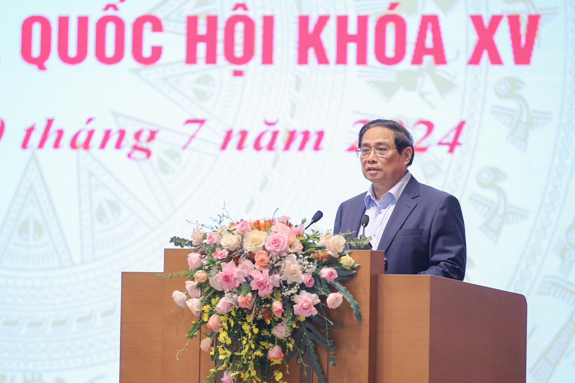 Chính phủ tổ chức Hội nghị quán triệt, triển khai một số luật, nghị quyết của Quốc hội khoá XV