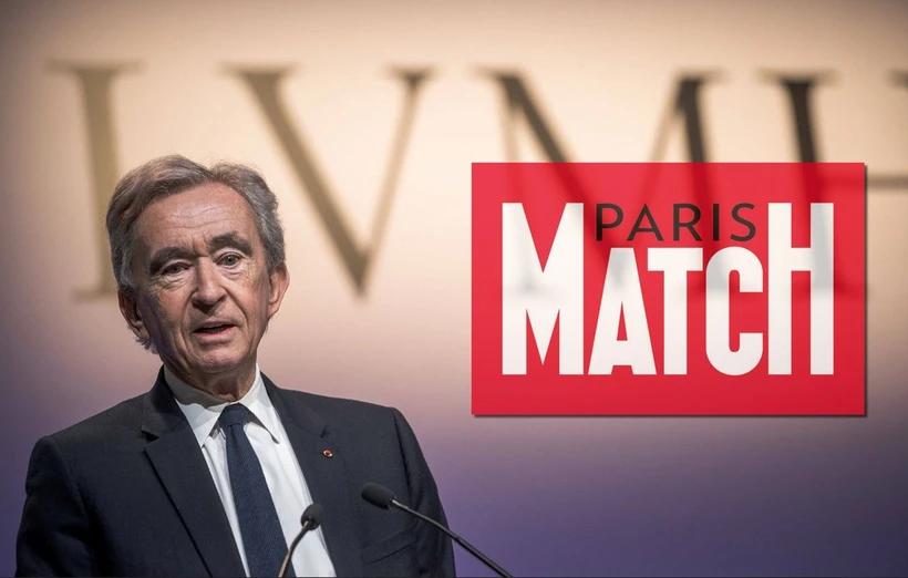 Tỷ phú Pháp Bernard Arnault mua lại tạp chí Paris Match