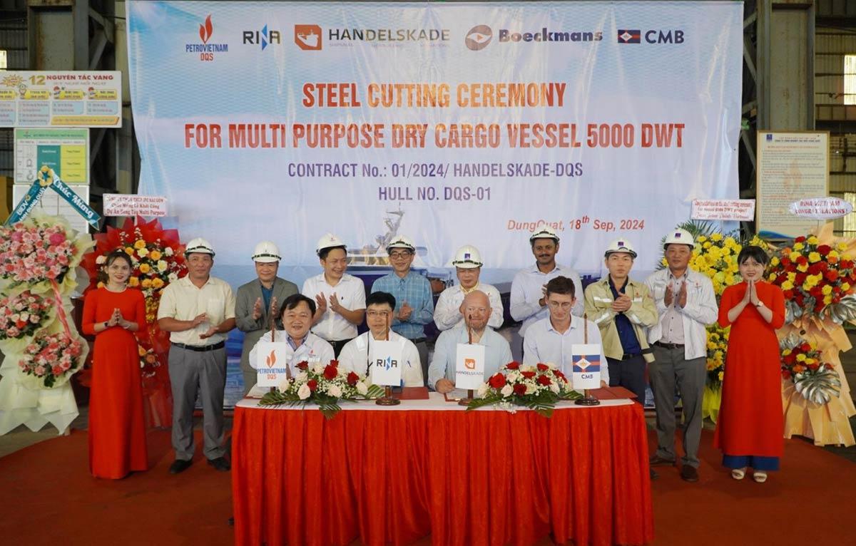 Hậu Vinashin, sau 13 năm Đóng tàu Dung Quất mới có đơn hàng đóng tàu mới