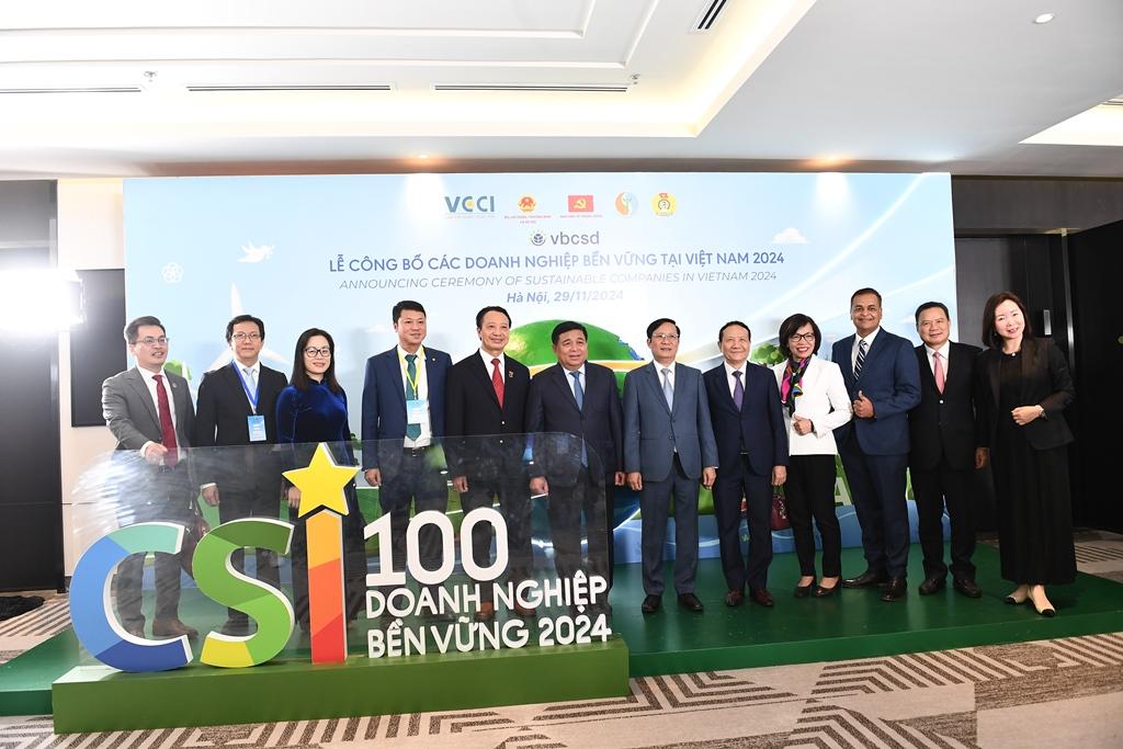 CSI 2024 - Vinh danh 100 doanh nghiệp bền vững Việt Nam 29/11/2024