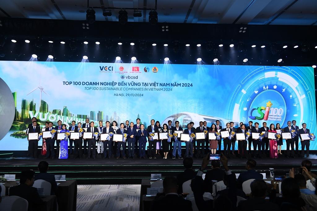 CSI 2024 - Vinh danh 100 doanh nghiệp bền vững Việt Nam 29/11/2024