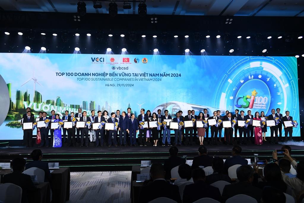 CSI 2024 - Vinh danh 100 doanh nghiệp bền vững Việt Nam 29/11/2024
