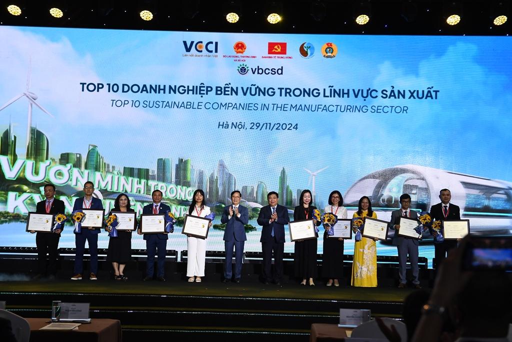 CSI 2024 - Vinh danh 100 doanh nghiệp bền vững Việt Nam 29/11/2024