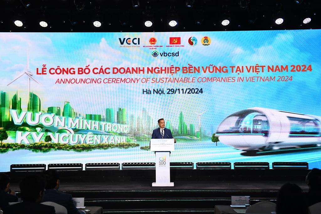 CSI 2024 - Vinh danh 100 doanh nghiệp bền vững Việt Nam 29/11/2024