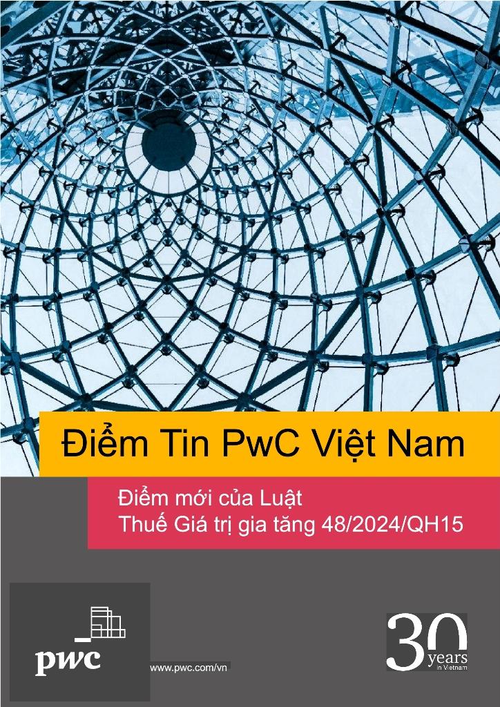 Điểm mới của Luật Thuế Giá trị gia tăng 48/2024/QH15