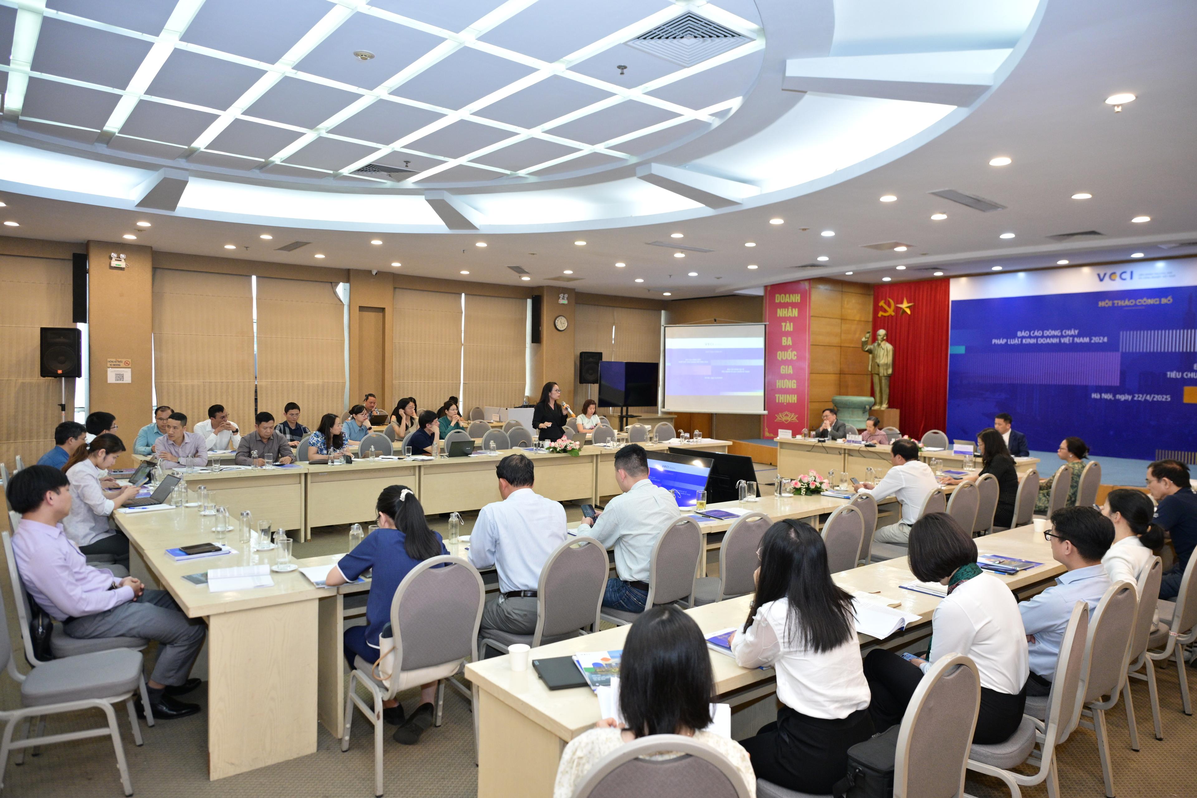 Dòng chảy pháp luật kinh doanh Việt Nam 2024 và  Báo cáo đánh giá về tiêu chuẩn và quy chuẩn kỹ thuật 22/4/2025
