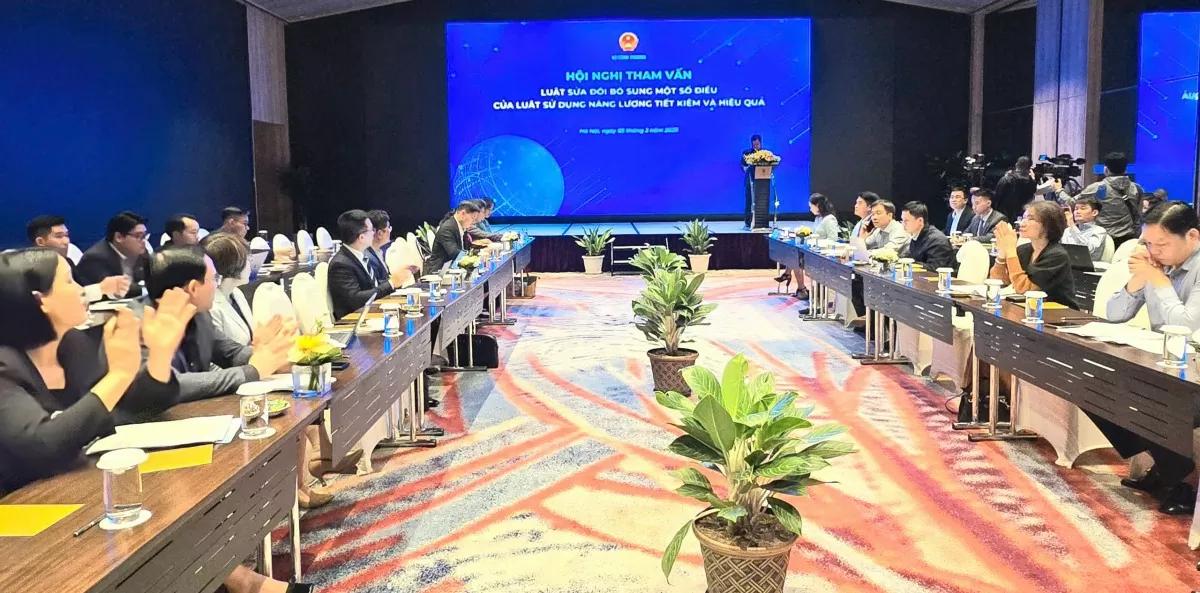 Bộ Công Thương tiếp tục lấy ý kiến dự thảo Luật Sử dụng năng lượng tiết kiệm và hiệu quả (sửa đổi)