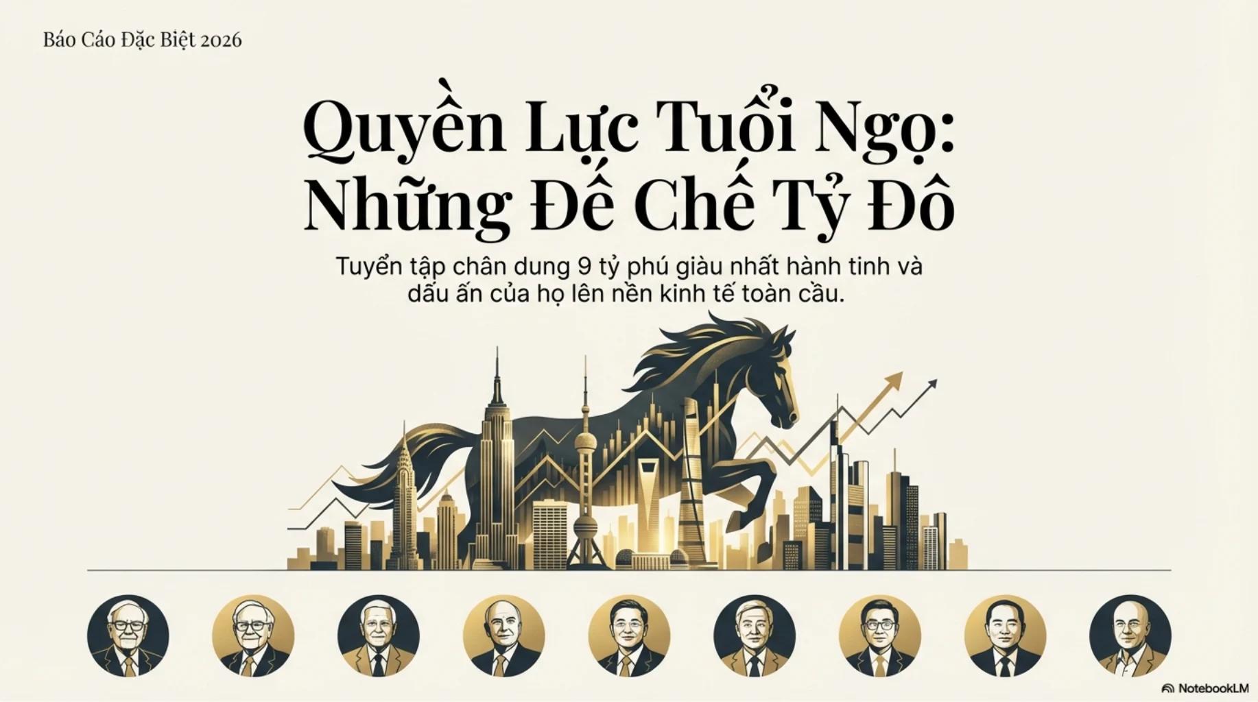 Chân dung tỷ phú tuổi Ngọ giàu nhất thế giới