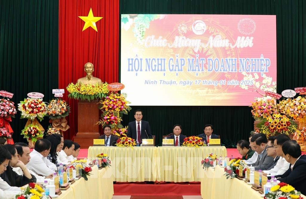 Ninh Thuận sẵn sàng hỗ trợ doanh nghiệp bứt tốc phát triển