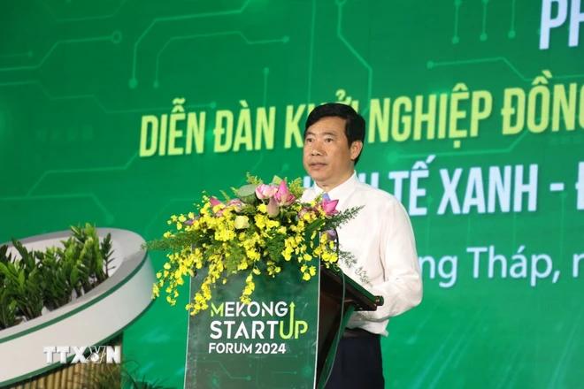 Diễn đàn Khởi nghiệp Đồng bằng sông Cửu Long: Thúc đẩy phát triển kinh tế xanh