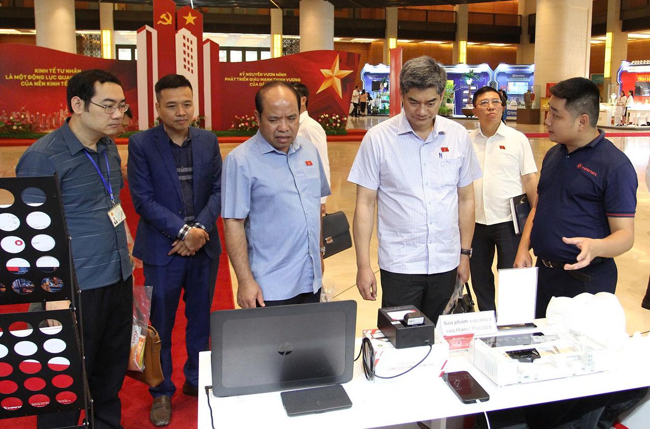 Hanel góp mặt tại triển lãm thành tựu trong phát triển kinh tế tư nhân