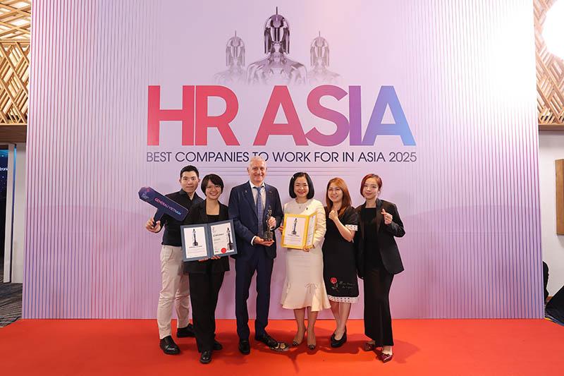 Generali Việt Nam được vinh danh tại HR Asia Awards 2025