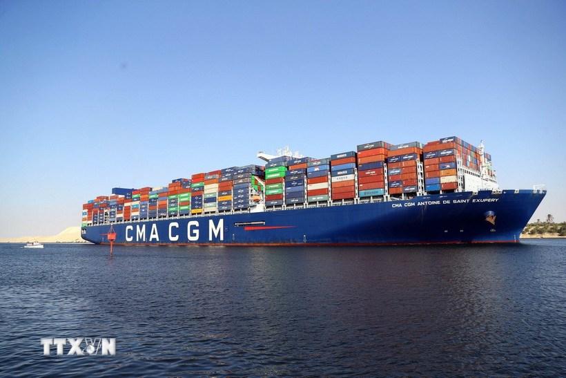 CMA CGM nối lại vận chuyển đầy đủ qua Kênh đào Suez