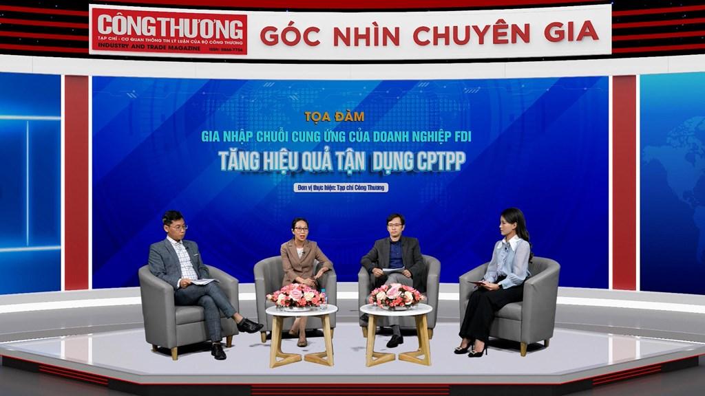 Gia nhập chuỗi cung ứng của doanh nghiệp FDI - Tăng hiệu quả tận dụng CPTPP