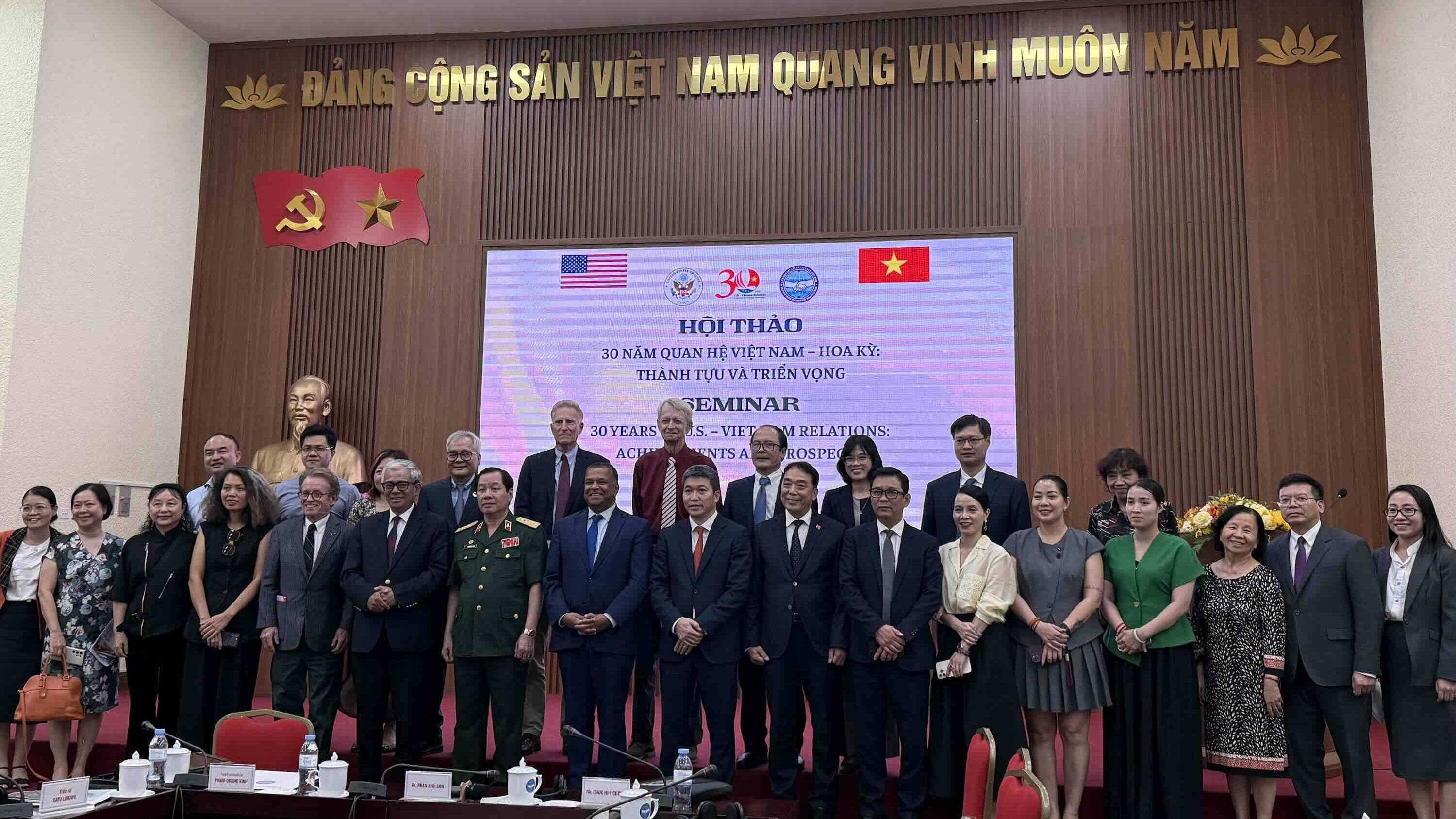 30 năm quan hệ Việt Nam-Hoa Kỳ: Nền tảng vững chắc cho hợp tác tương lai