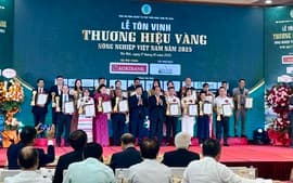 Tôn vinh Thương hiệu Vàng nông nghiệp Việt Nam 2025
