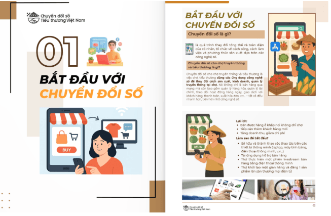 Bộ Công Thương hướng dẫn tiểu thương chuyển đổi số