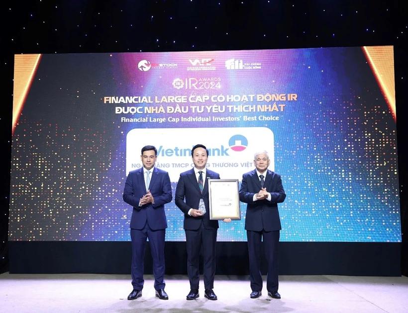 VietinBank lần thứ hai liên tiếp nhận doanh nghiệp niêm yết được yêu thích