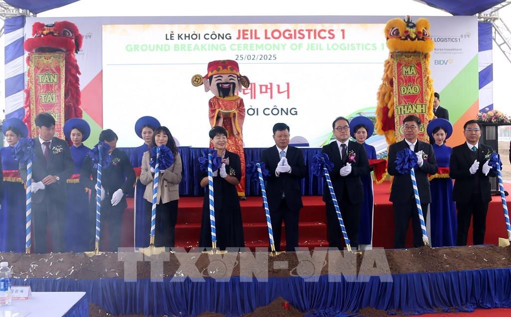 Khởi công dự án Jeil Logistics 1 tại Hải Phòng