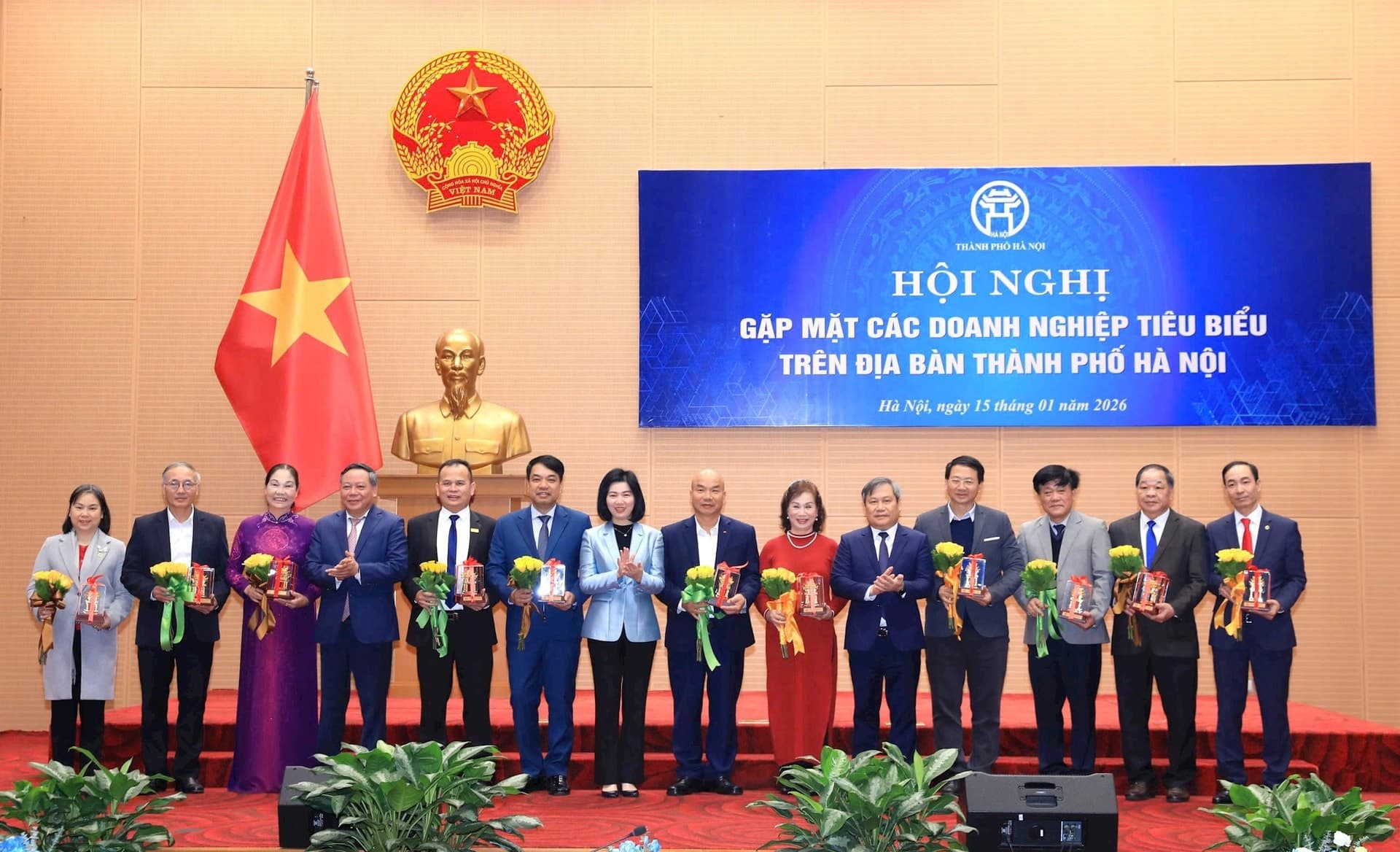 Hà Nội ban hành quy chế khen thưởng doanh nhân, doanh nghiệp