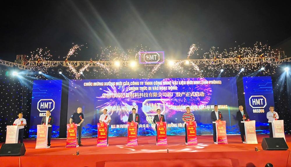 Hải Phòng: Khánh thành nhà máy công nghệ vật liệu mới HMT 87 triệu USD