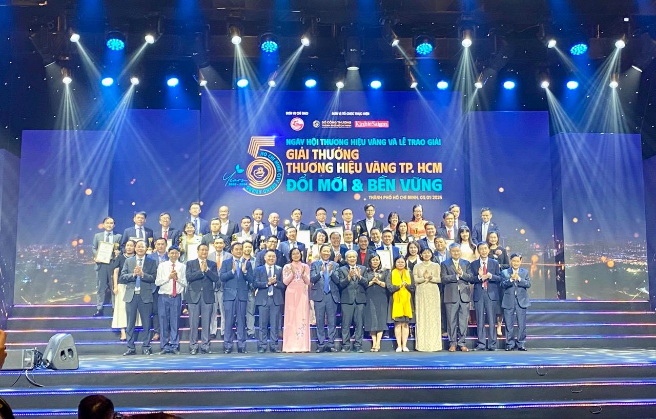 TP.HCM vinh danh 29 doanh nghiệp đạt giải thưởng Thương hiệu Vàng năm 2024