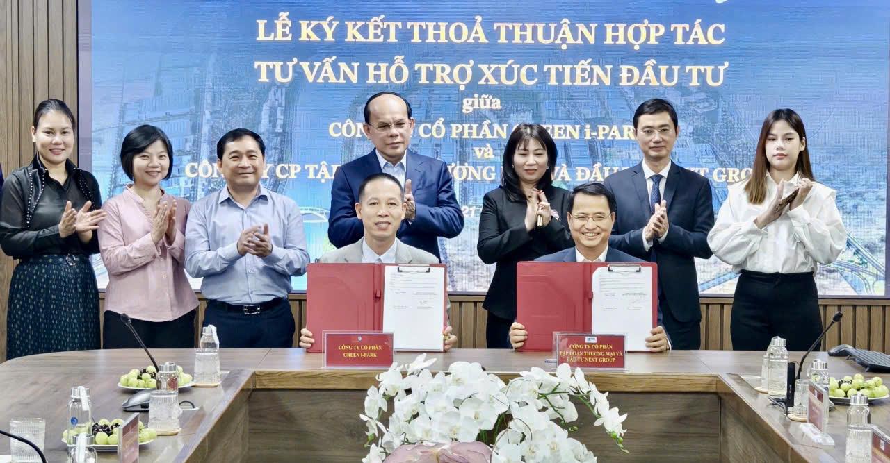 green-i-park-va-next-group-ky-ket-hop-tac-tu-van-ho-tro-xuc-tien-dau-tu