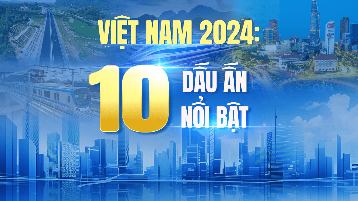 VIỆT NAM 2024: 10 DẤU ẤN NỔI BẬT