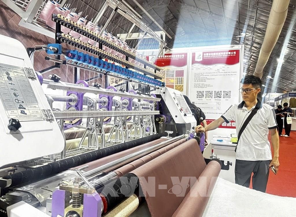 Triển lãm quốc tế công nghiệp dệt may quy tụ hơn 1.000 doanh nghiệp