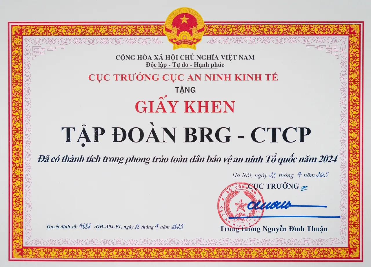 tap-doan-brg-nhan-giay-khen-trong-phong-trao-toan-dan-bao-ve-an-ninh-to-quoc-nam-2024