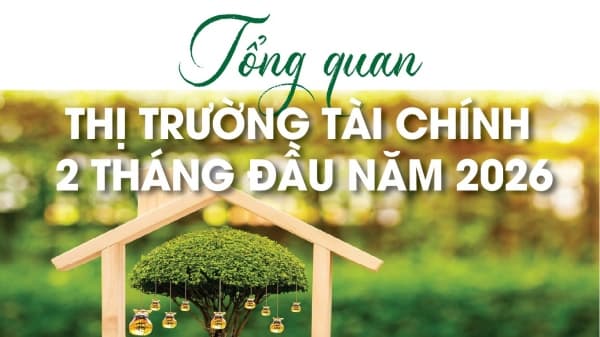 Infographics: Tổng quan thị trường tài chính 2 tháng đầu năm 2026