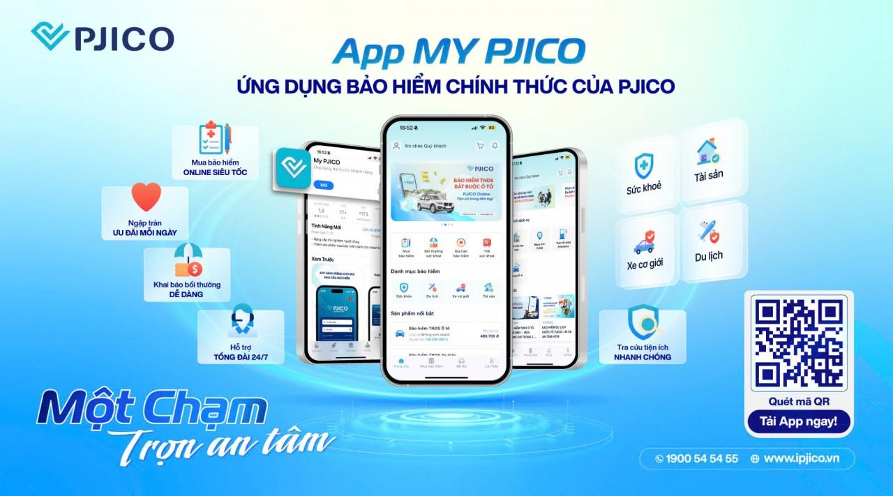PJICO ra mắt ứng dụng My PJICO – Giải pháp bảo hiểm trực tuyến chỉ với một chạm