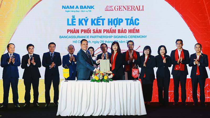 Generali Việt Nam và Nam A Bank hợp tác phân phối các sản phẩm bảo hiểm