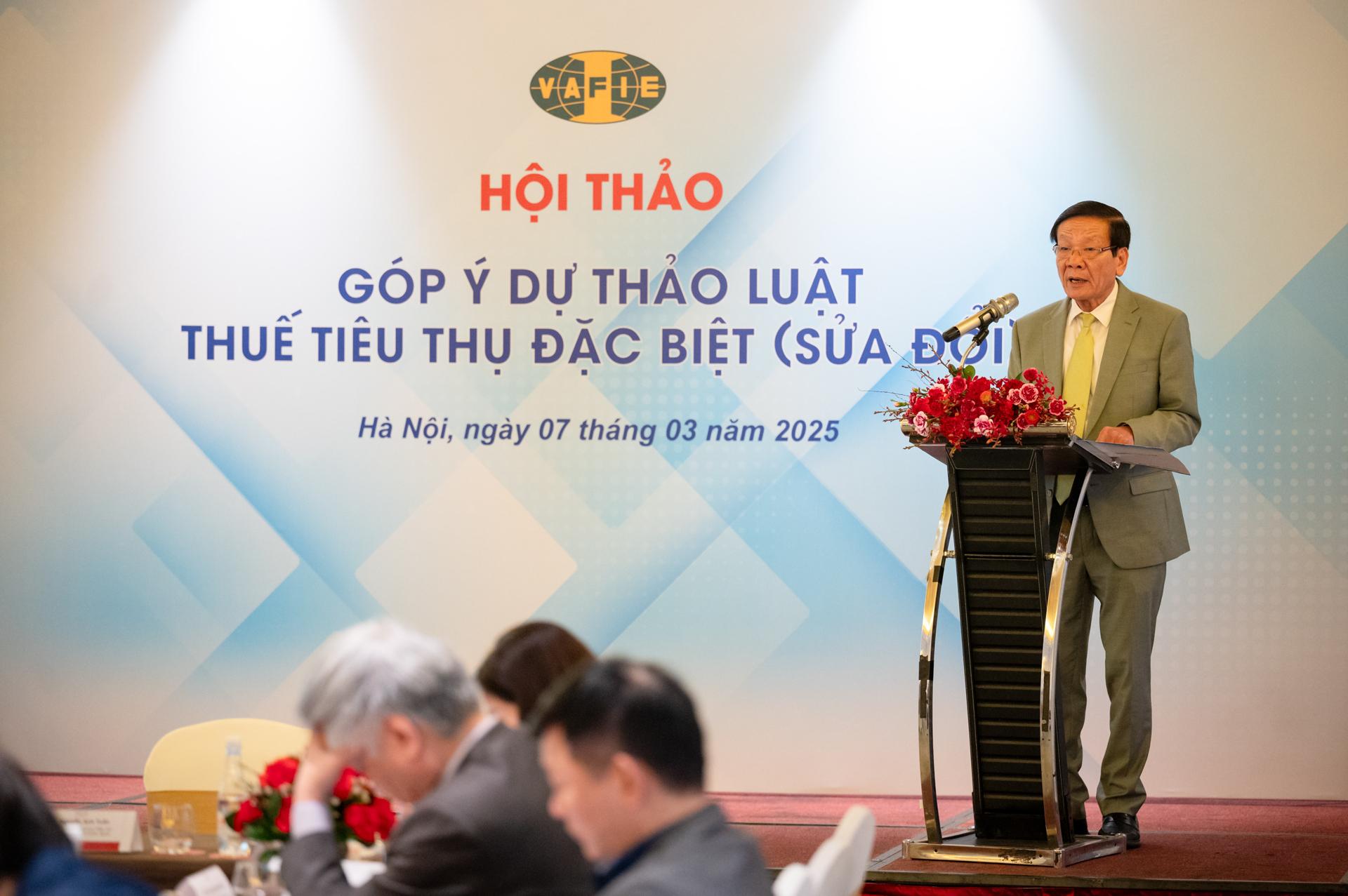 Hội thảo góp ý dự thảo Luật Thuế tiêu thụ đặc biệt sửa đổi