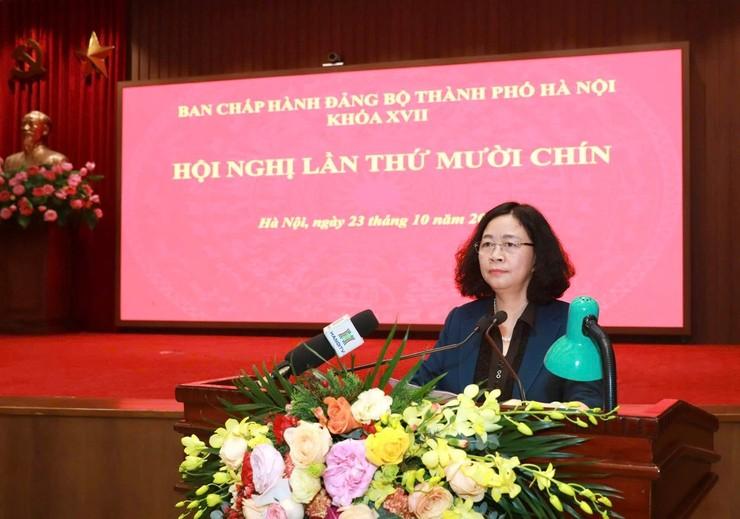 Hội nghị lần thứ 19 Ban Chấp hành Đảng bộ TP. Hà Nội xem xét nhiều nội dung quan trọng