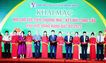 Hội chợ Xúc tiến thương mại Đồng bằng Bắc Bộ 2025: Tăng sức tiêu thụ hàng Việt từ kết nối vùng