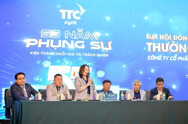 Bà Huỳnh Bích Ngọc trở lại Hội đồng quản trị TTC AgriS