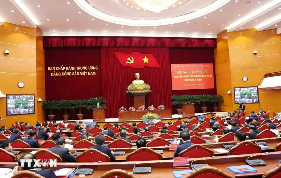 tong-bi-thu-to-lam-chu-tri-hoi-nghi-tong-ket-cong-tac-phong-chong-tham-nhung-lang-phi-nhiem-ky-dai-hoi-xiii