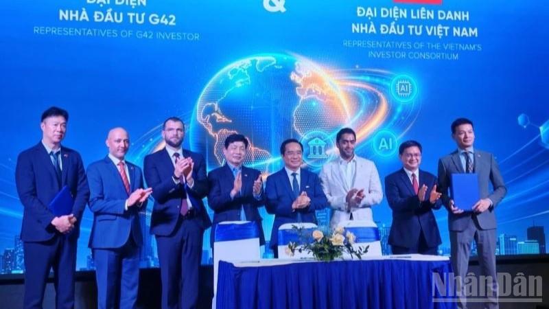 G42 và liên danh doanh nghiệp Việt Nam hợp tác đầu tư 1 tỷ USD phát triển hạ tầng AI và điện toán đám mây