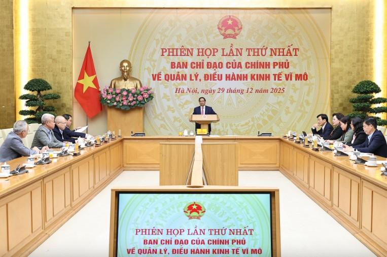 Năm 2026 giữ vững ổn định kinh tế vĩ mô, kiểm soát lạm phát, thúc đẩy tăng trưởng