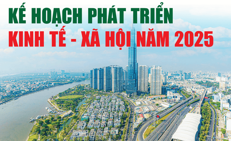 Infographics: 11 nhiệm vụ, giải pháp chủ yếu phát triển kinh tế - xã hội năm 2025