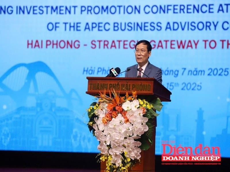 VCCI cam kết đồng hành thúc đẩy Hải Phòng thành điểm đến đầu tư chất lượng cao