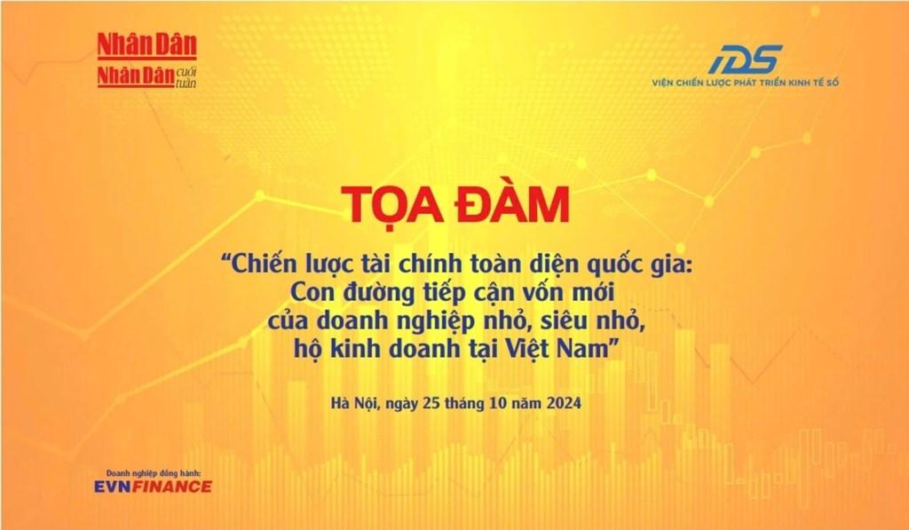 Cơ hội tiếp cận vốn mới của doanh nghiệp nhỏ, siêu nhỏ và hộ kinh doanh