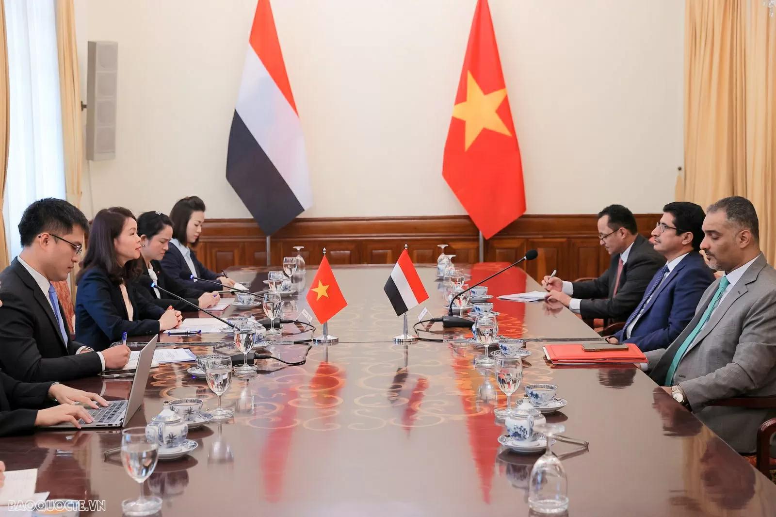 Yemen đề nghị Việt Nam kết nối để doanh nghiệp sang học hỏi kinh nghiệm
