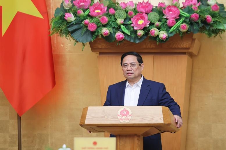 Thủ tướng Phạm Minh Chính chủ trì Phiên họp Chính phủ thường kỳ tháng 5/2025