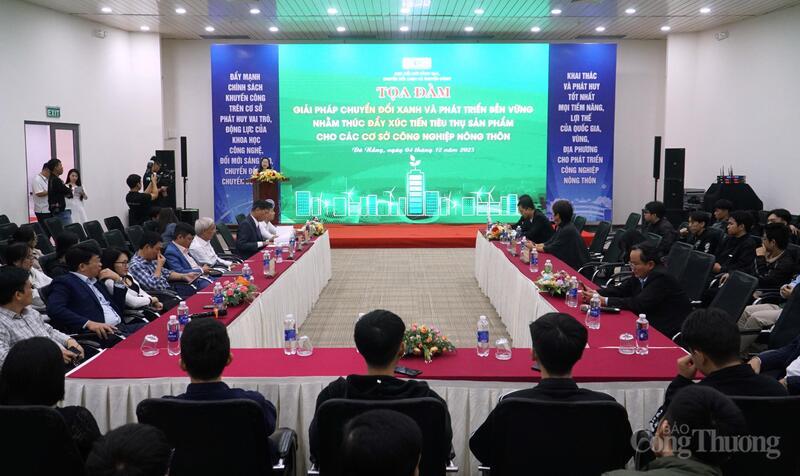 Chuyển đổi xanh thúc đẩy tiêu thụ sản phẩm công nghiệp nông thôn