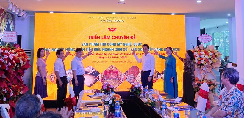 Triển lãm chuyên đề gốm sứ - sơn son thếp vàng năm 2025: Mở rộng cơ hội hợp tác
