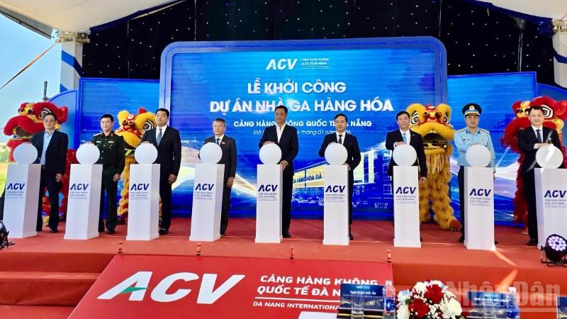 Khởi công Nhà ga hàng hóa tại Cảng hàng không quốc tế Đà Nẵng